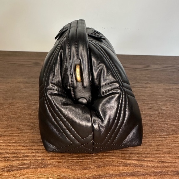 New Tory Burch Fleming Soft Small Frame Crossbody in Black - Picture 4 of 10